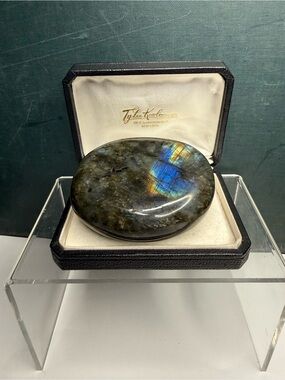 Polished Labradorite Stone w/ Vibrant Blue & Multicolor Flash